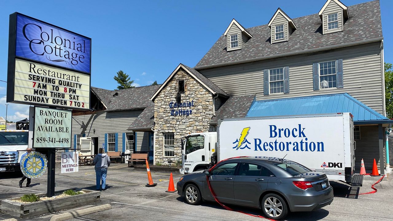 Early morning fire breaks out at Erlanger restaurant