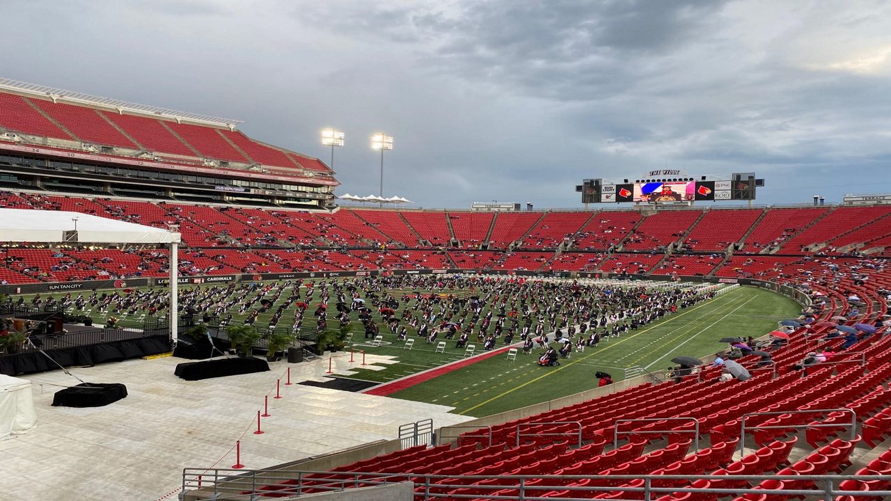 Graduates Celebrate InPerson Commencement at UofL