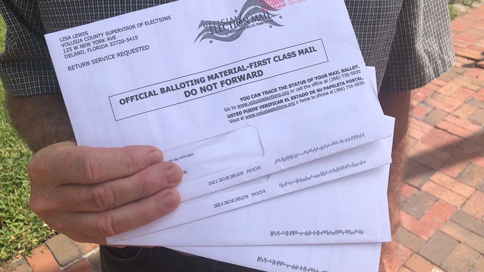 Some Volusia County residents say they are receiving mail-in ballots that don't belong to them. (Nicole Griffin/Spectrum News 13)