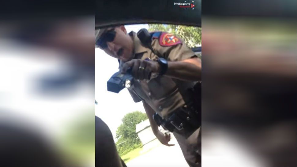 Cell phone video taken by Sandra Bland shows the arrest that led to her death from her perspective for the first time. (Courtesy: Investigative Network YouTube)