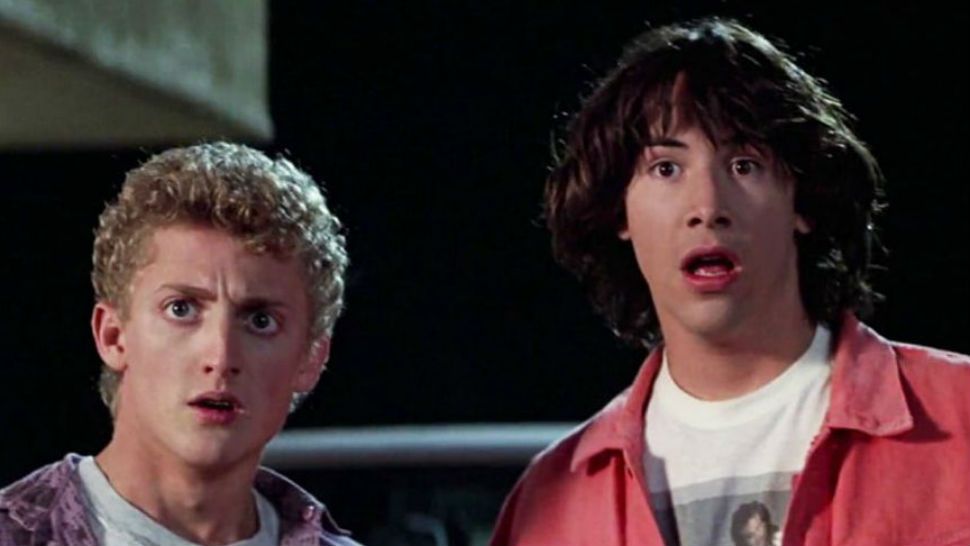 Alex Winter (Bill) and Keanu Reeves (Ted) in 1989's "Bill & Ted's Excellent Adventure." (Orion Pictures)