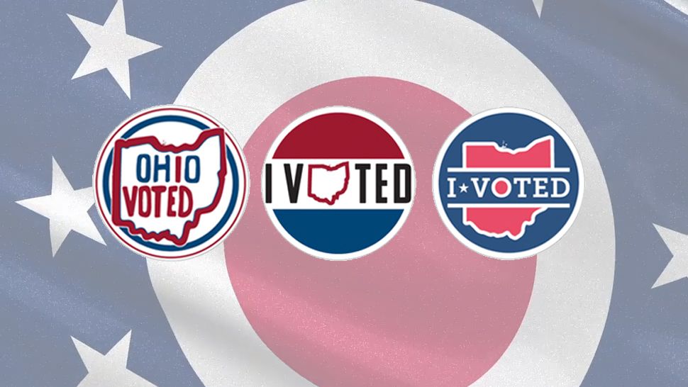 Ohio Voted stickers