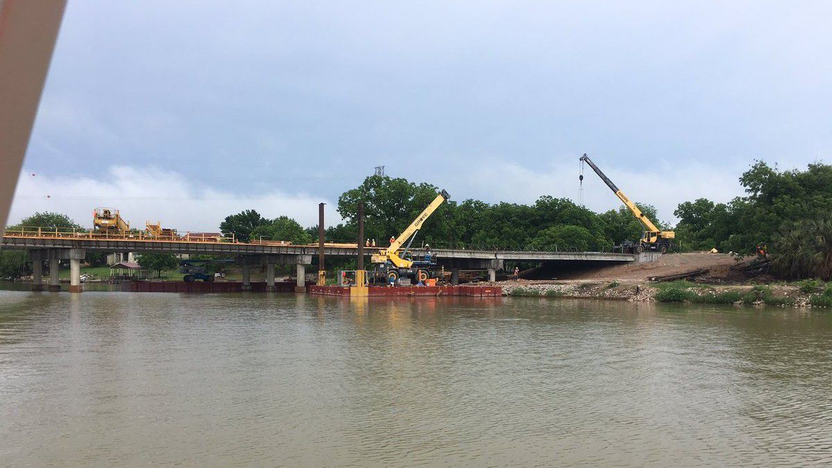 Photo of the RM 2900 bridge on May 8, 2019 (TxDOT)