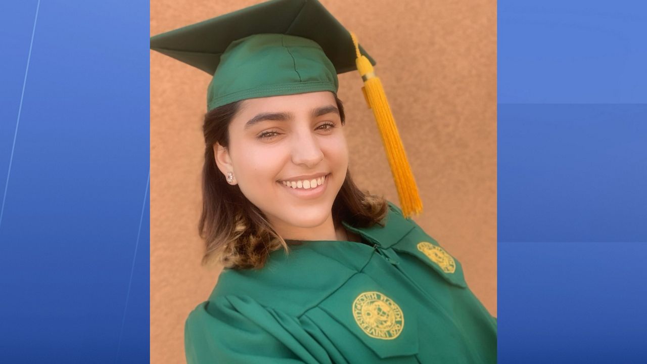 Natalie Rodriguez, 18, was the youngest Spring Class of 2020 graduate. Like many others, she watched the ceremony on YouTube. (Courtesy of Natalie Rodriguez)