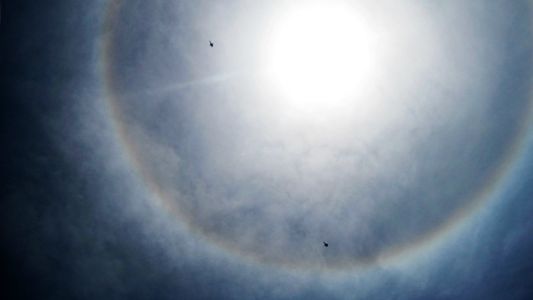 Weather Blog: Solar Halo & Great Weather Ahead