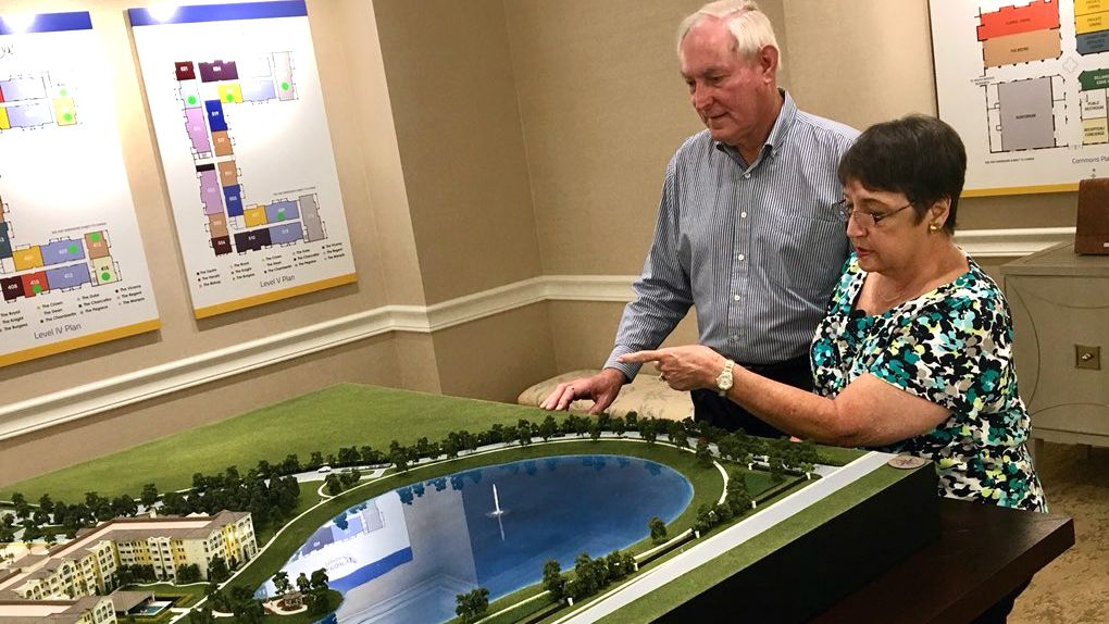 A partnership with UCF is propelling a new retirement community called Legacy Pointe to open about a mile from campus. (Julie Gargotta, staff)