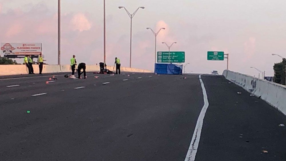 Crash Shuts Down US 19 North in Pinellas Park