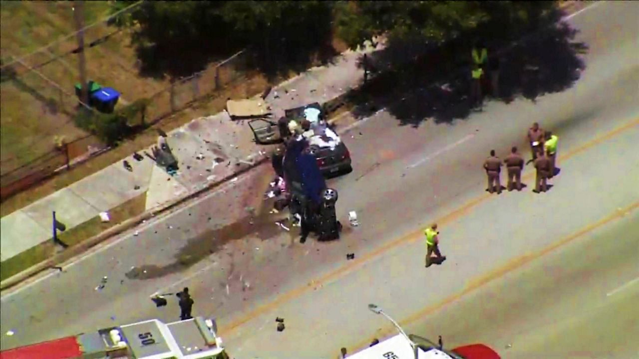 woman killed in police pursuit crash orlando
