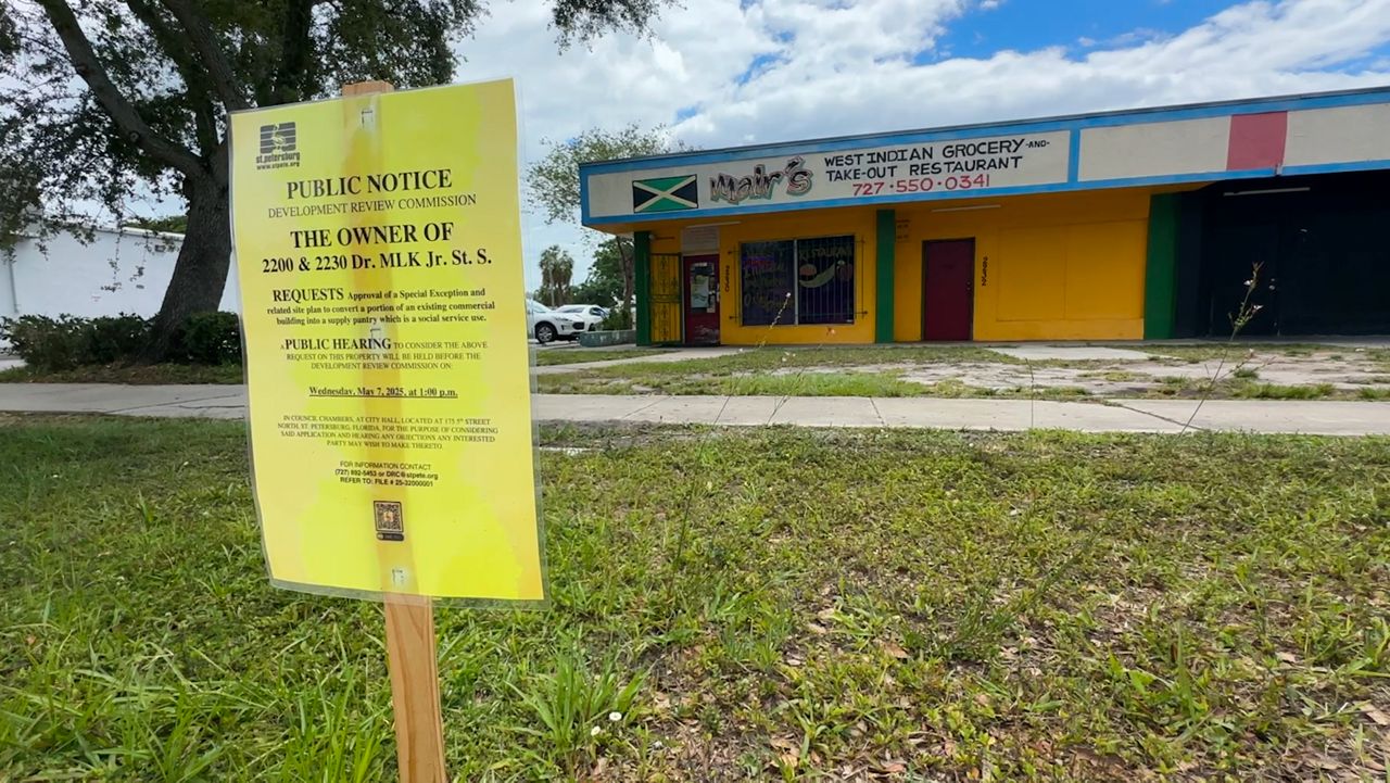 St. Pete Free Clinic wants to transform the Badcock furniture building on the corner of MLK Street and 22nd Avenue South, but to have the required parking, a longtime grocery store would have to be demolished. (Spectrum News)