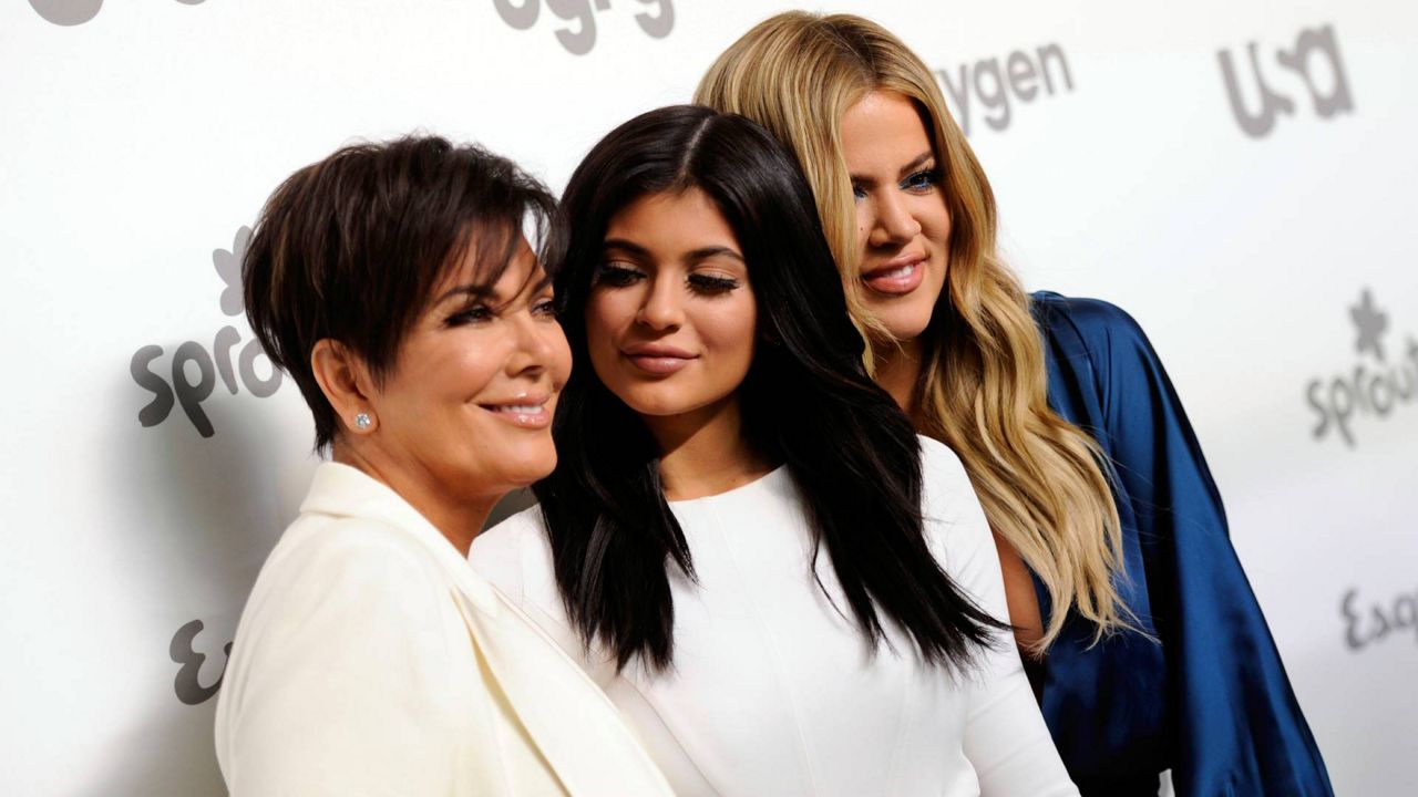 Television personalities Kris Jenner, from left, Kylie Jenner and Khloe Kardashian attend the NBCUniversal Cable Entertainment 2015 Upfront at The Javits Center on May 14, 2015, in New York. (Photo by Evan Agostini/Invision/AP, File)