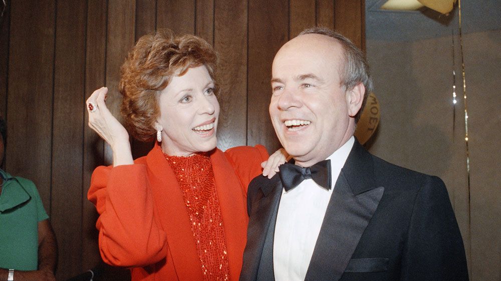 Tim Conway and Carol Burnett