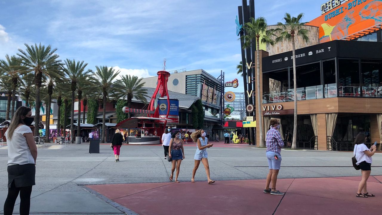 Universal CityWalk Reopens With New Measures
