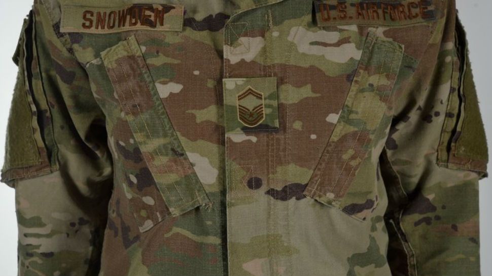 New uniform. Courtesy/USAF