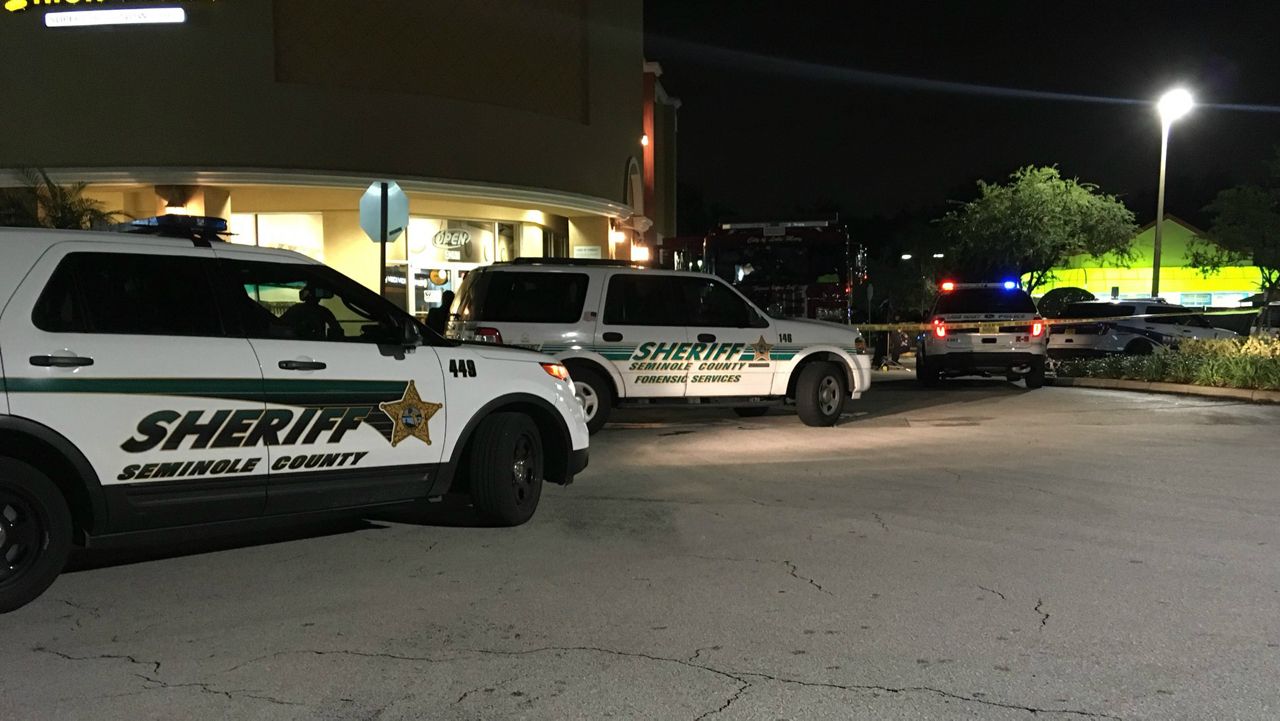 Seminole County Sheriff’s Office and Lake Mary Police Department report they’re on the scene of a police-involved shooting involving a Lake Mary PD officer. (Bailey Myers, staff)