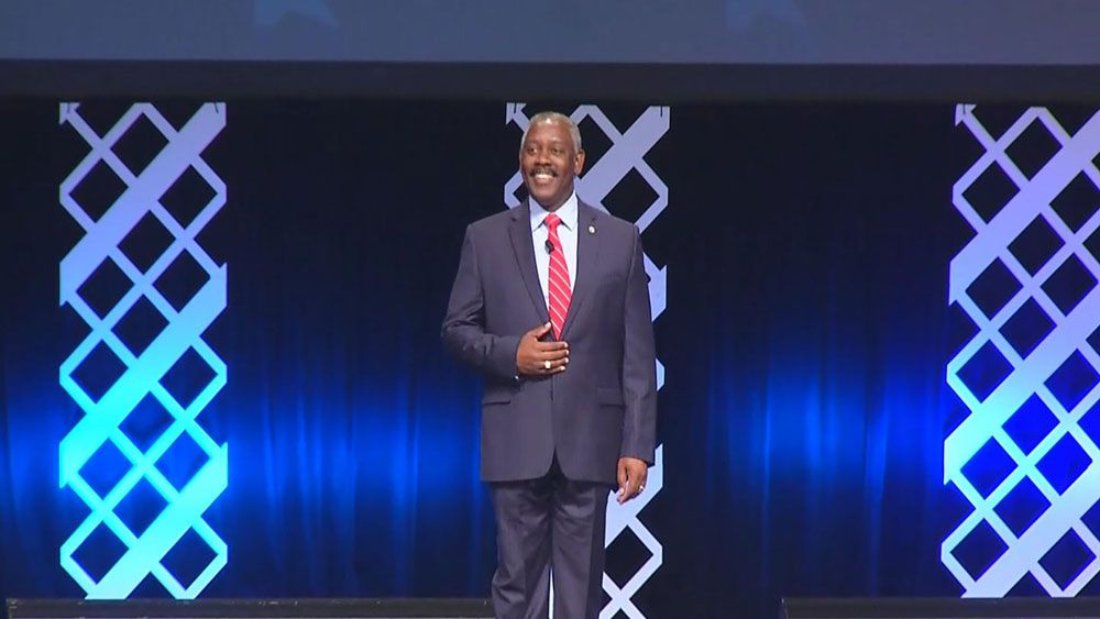 Orange County Mayor Jerry Demings announced a one-cent referendum to help with the county's transportation. (Spectrum News 13)