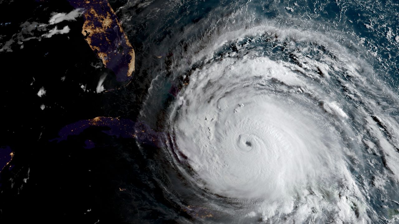 Hurricane Irma as it approached Cuba. Photo by the Associated Press.