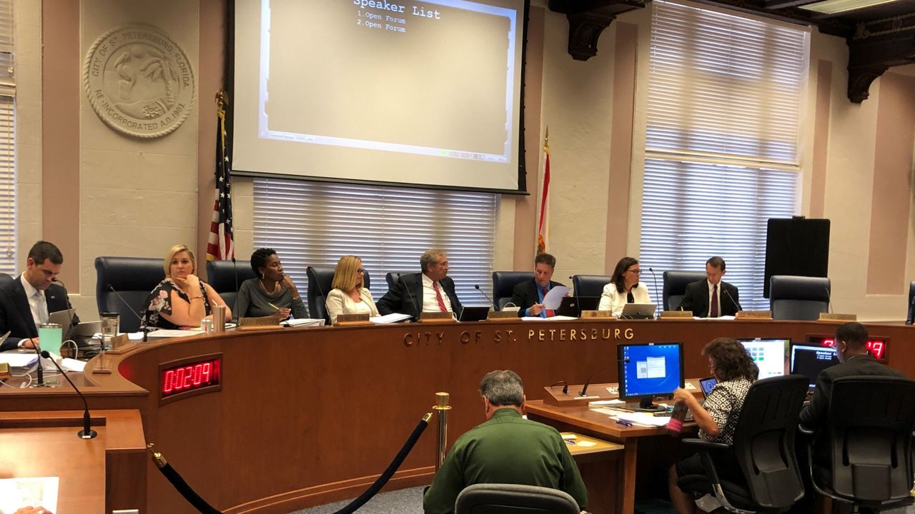 The St. Petersburg City Council voted Thursday on removing three housing authority board members, as suggested by Mayor Rick Kriseman. (Trevor Pettiford/Spectrum Bay News 9)