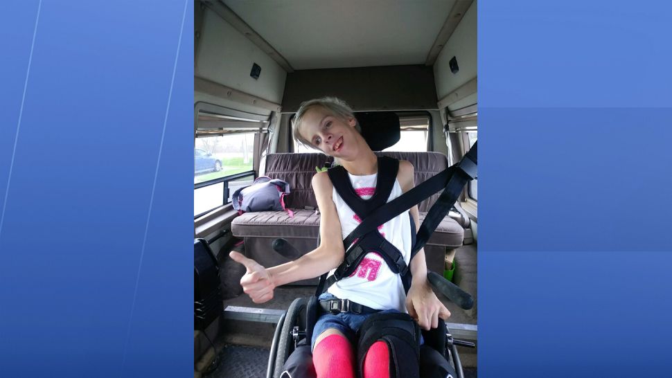The parents of a Polk County special needs student have become activists after her head got caught in the head rest on the school bus, causing her to be unable to breath, and died days later. (Rick Elmhorst, staff)