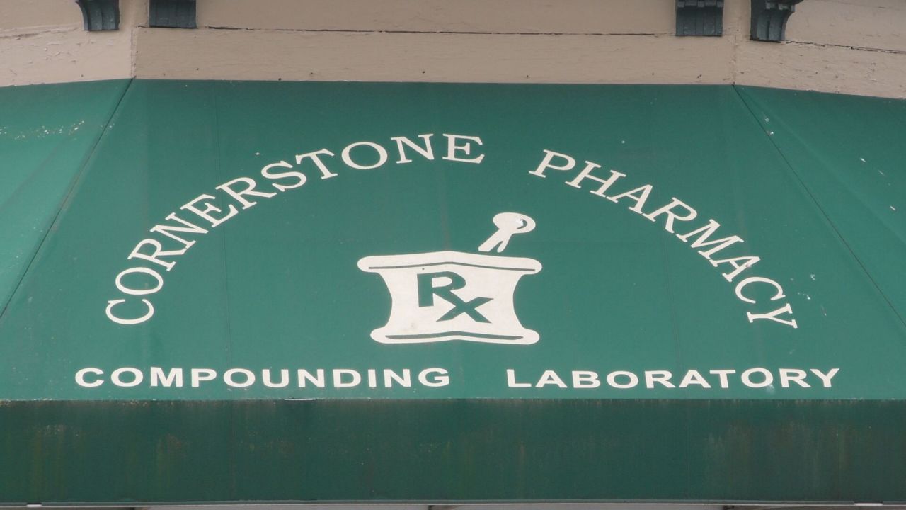 Cornerstone Pharmacy Making Sanitizer