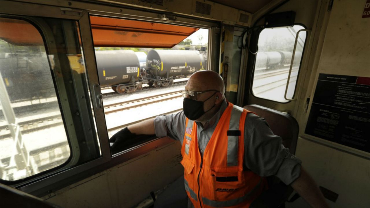 The trains are still rolling in La Mirada. 