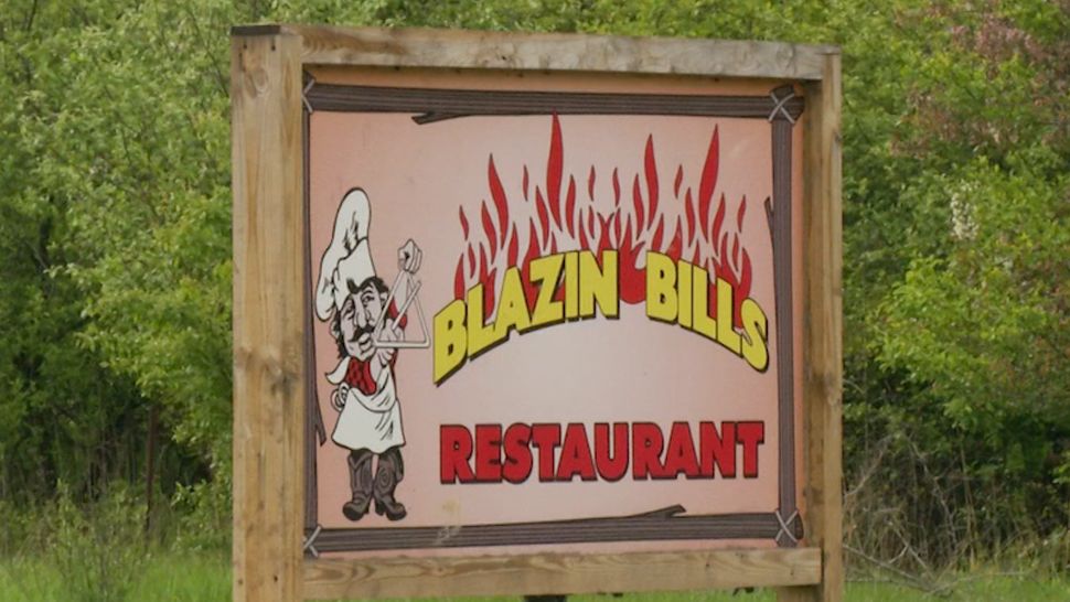 Blazin Bills Menu