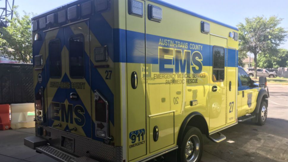 Austin/Travis County EMS saves man after bee swarm attack. (Courtesy: @ATCEMS)