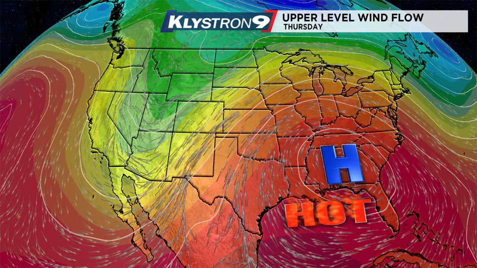 Klystron 9 Upper Level Wind Flow graphic, May 17, 2019. 