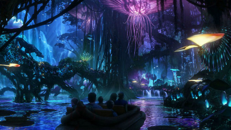 Attendance at Disney World surged more than 15 percent last year, driven by the opening of Pandora-The World of Avatar at Disney's Animal Kingdom. (Courtesy of Disney)