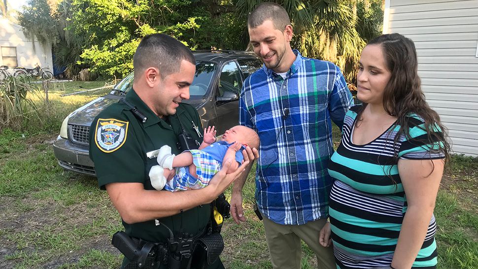 Brevard Deputy Delivers Baby at Gas Station