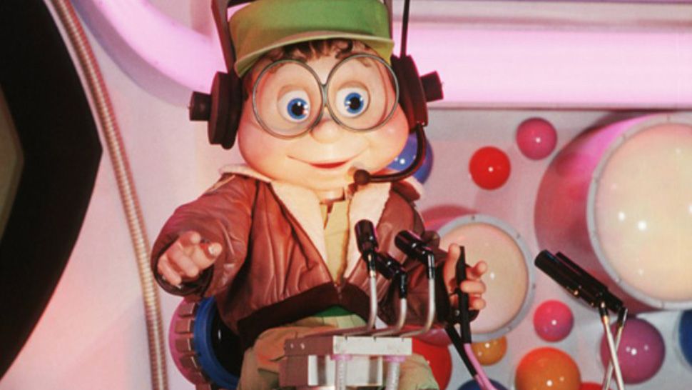 Buzzy animatronic from Epcot's defunct Cranium Command attraction. (Courtesy of Disney Parks)