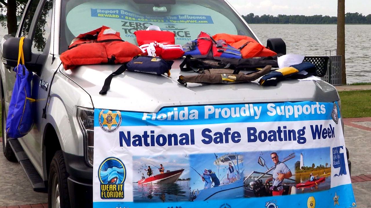 The Florida Fish and Wildlife Conservation Commission says Florida's boating season kicks off next week, the same week as National Safe Boating Week. (Sarah Panko, staff)