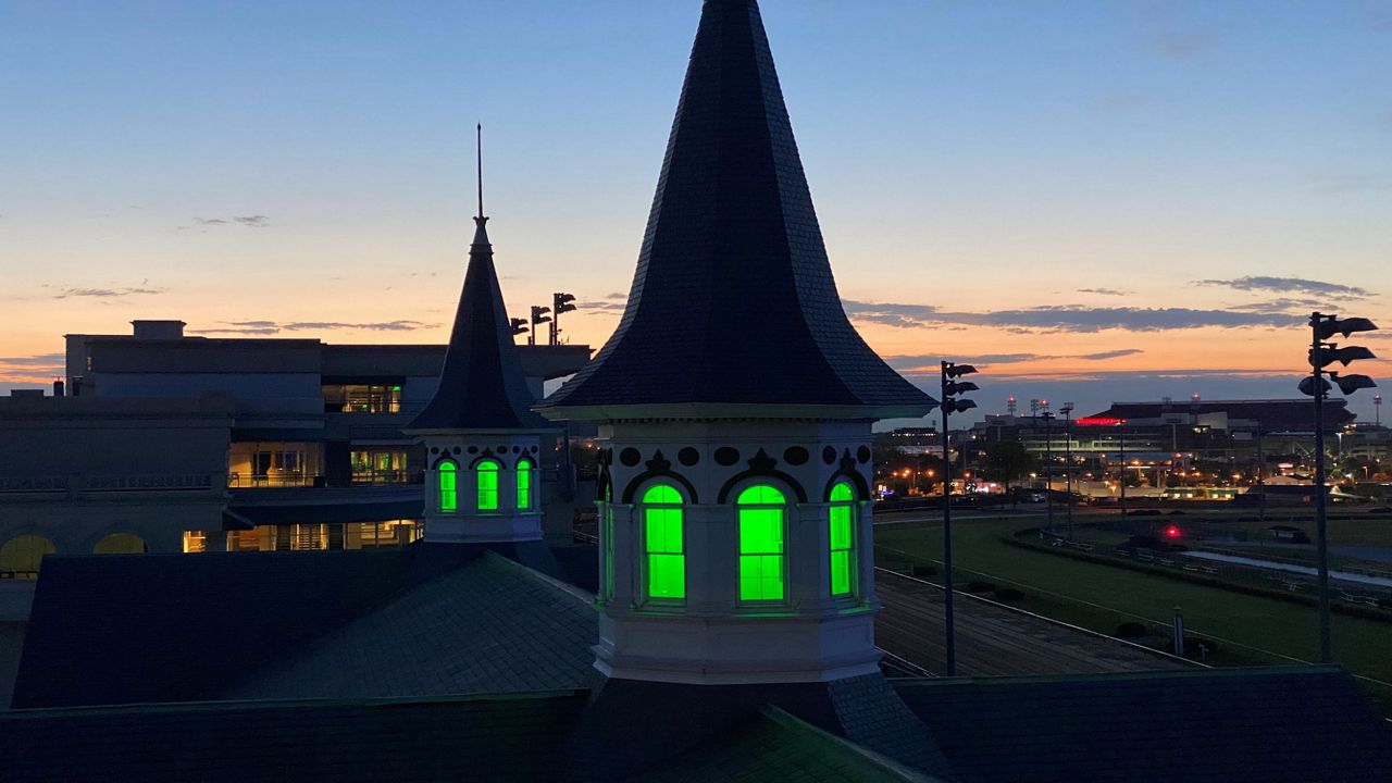 Churchill Downs' twin spires