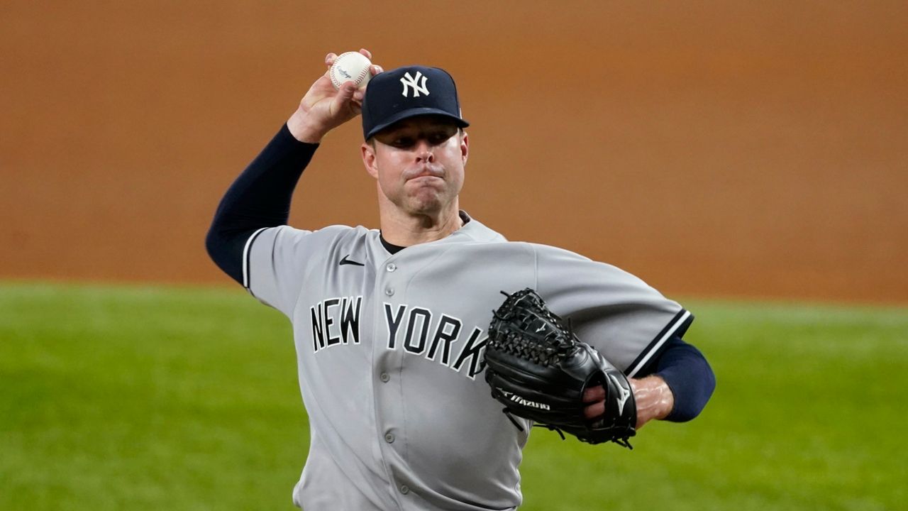 Yankees' Corey Kluber no-hits Rangers in Texas