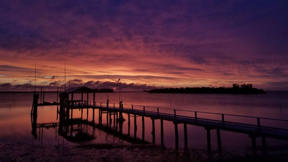 Submitted via the Spectrum Bay News 9 app: Gorgeous sunset in Palm Harbor, Saturday, May 19, 2018. (Ray Bradley, viewer)