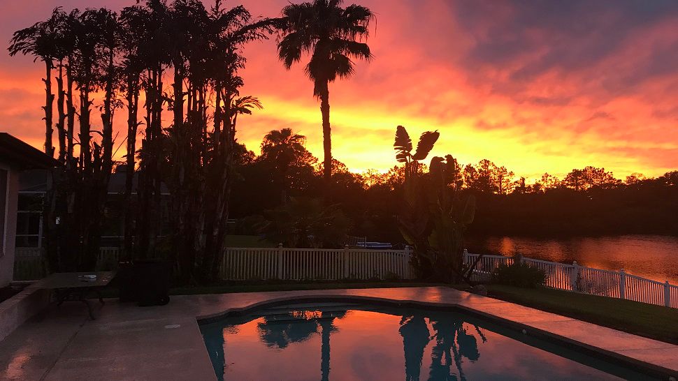Submitted via our Spectrum Bay News 9 app: A beautiful, colorful sunset in the Bay Area on Saturday, May 19, 2018. (Taken by Pauline Patel, viewer).
