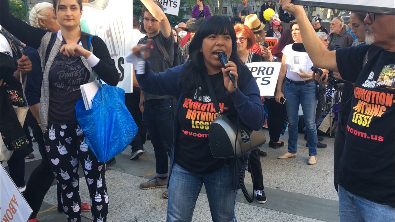 Advocates Rally in Foley Square Amid Wave of Abortion Bans