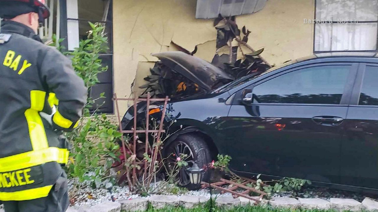 Woman Crashes into Home with Disabled Veteran Inside