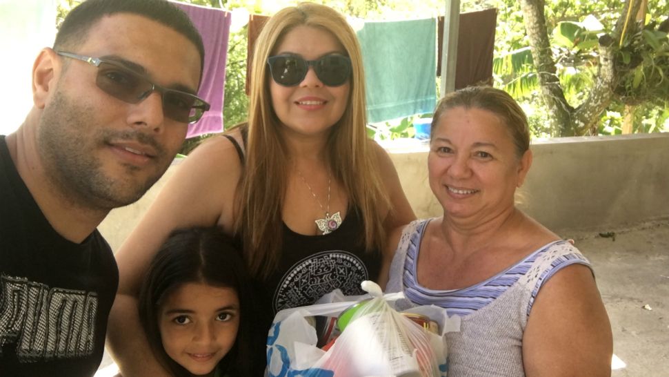 Luis Garay, a manager at the FedEx hub in Orlando, brought needed supplies to families in Puerto Rico after Hurricane Maria ravaged the island.