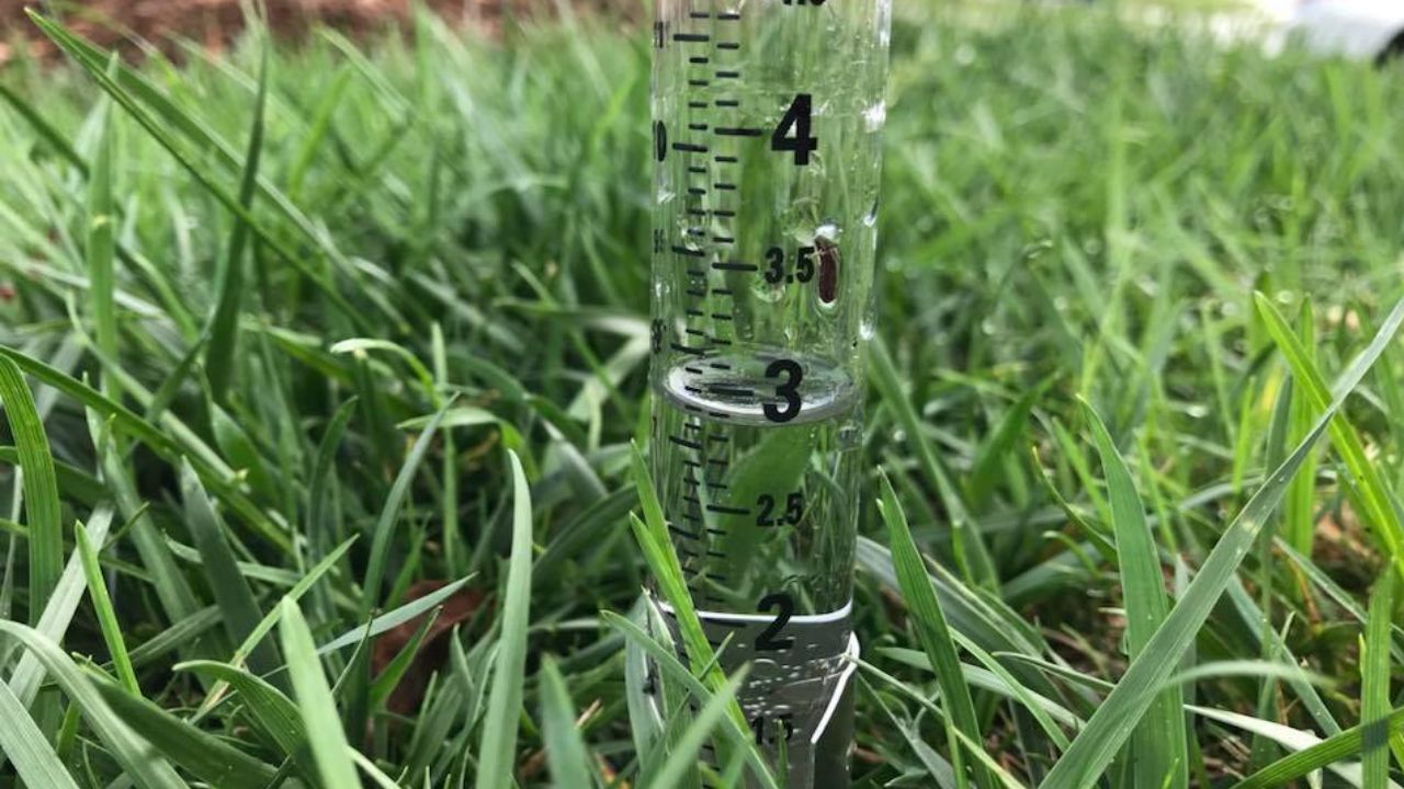 Almost 3" of rain fell in one hour near Morrisville Monday afternoon.  Photo by David McDowell.