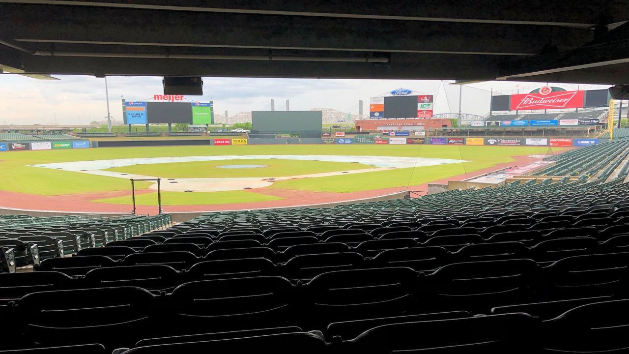 Slugger Field stands