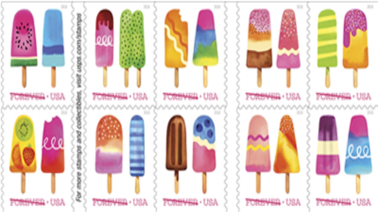 image of stamps