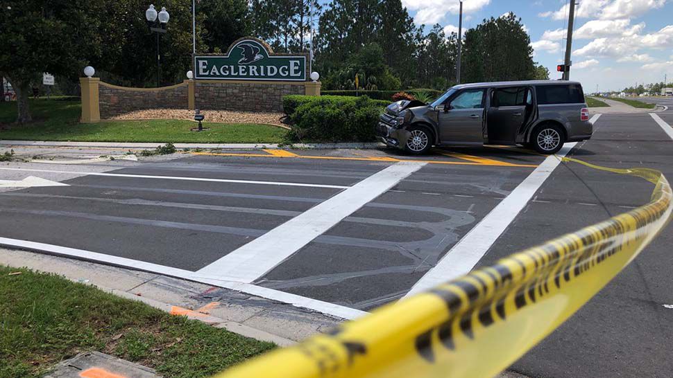 Deborah Edge, of Kissimmee, was killed Wednesday morning in a two-vehicle crash on U.S. Highway 27 in Lake County. (Dave DeJohn/Spectrum News 13)
