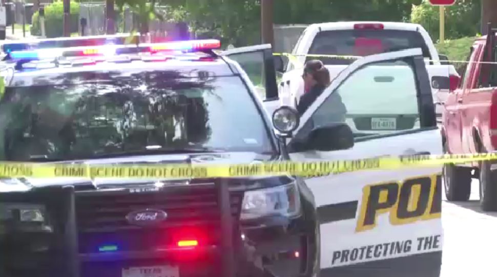 San Antonio Police Department on scene of a deadly shooting May 23, 2019 (Spectrum News)