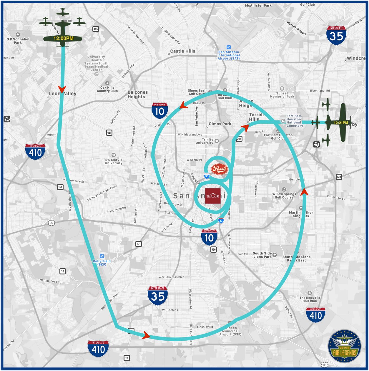 Historic Warbird Planes To Fly Over San