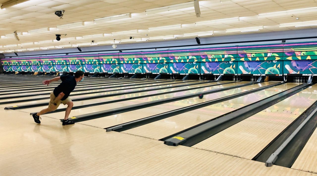 bowling alley with pool tables near me