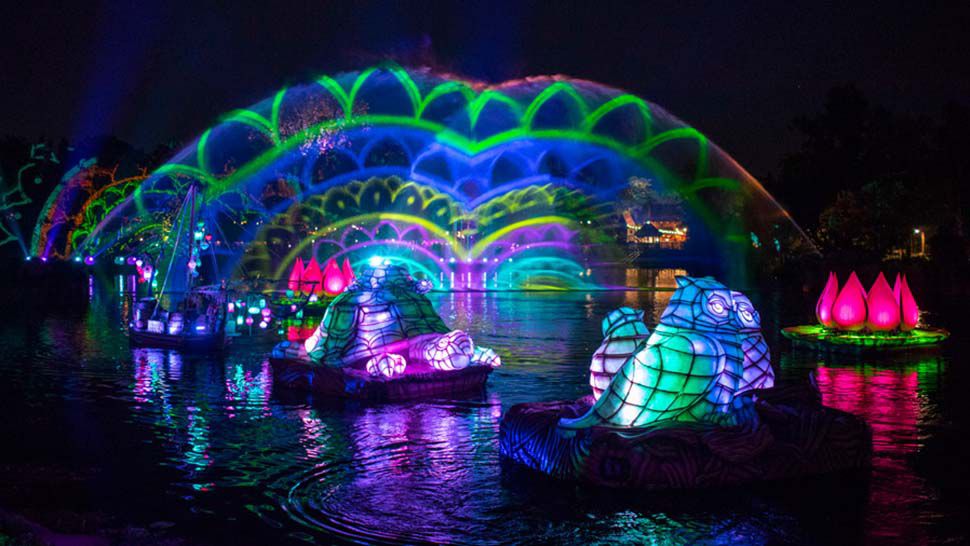 Preview of Updated Rivers of Light Show at Animal Kingdom