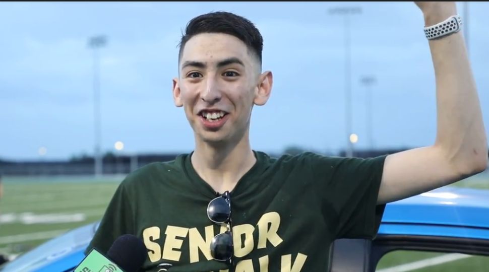 Southwest Legacy High School senior who won a new car May 23, 2019 (Courtesy: Southwest ISD)