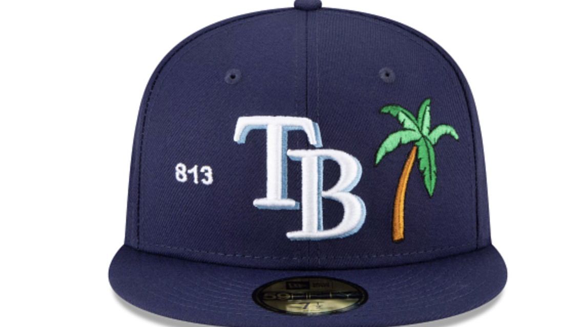 No love for the 727: New Rays hat omits St. Pete's area code