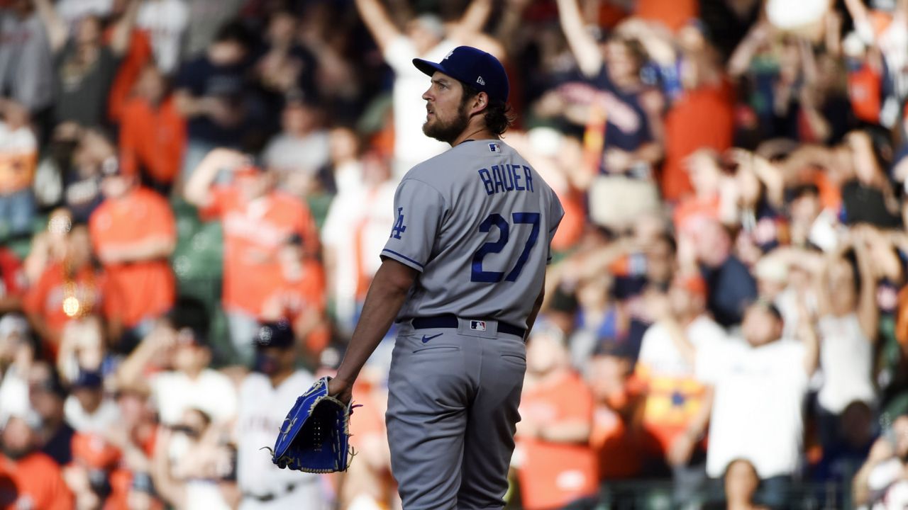 Trevor Bauer on his spring outing, 03/06/2021