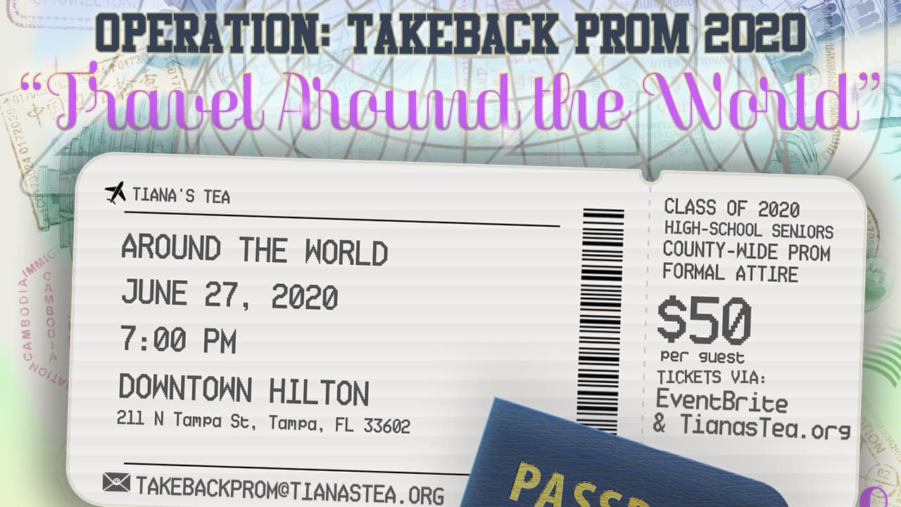 Tiana Marshall says the prom is for Hillsborough County students and would be held at the Downtown Tampa Hilton. But according to our media partners at the Tampa Bay Times, no contract has been signed with the hotel yet.